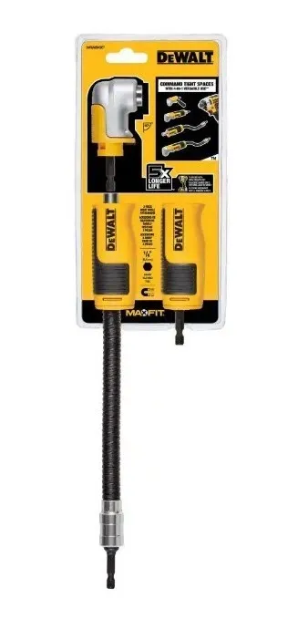 Adaptador Angular 4 En 1 Dewalt Dwamrset Para Atornillador