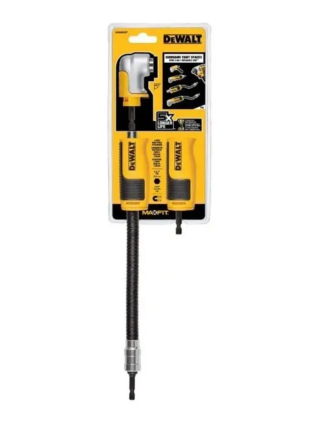 Adaptador Angular 4 En 1 Dewalt Dwamrset Para Atornillador 1