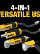 Adaptador Angular 4 En 1 Dewalt Dwamrset Para Atornillador - Miniatura 5
