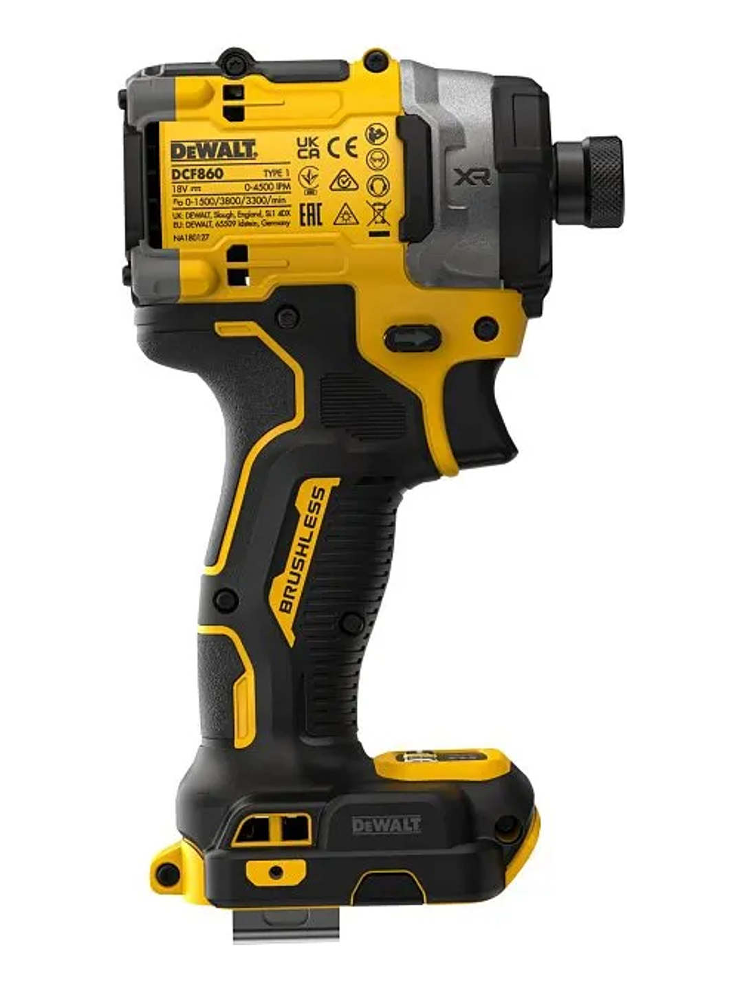 ATORNILLADOR DE IMPACTO INALAMBRICO DEWALT XR DCF860B 2