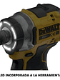 ATORNILLADOR DE IMPACTO INALAMBRICO DEWALT XR DCF860B - Miniatura 4