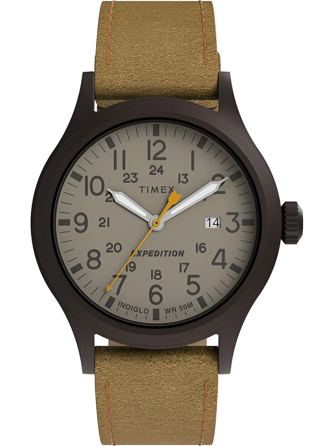 Reloj Timex Expedition Tw4b340009j 40 Mm, Correa De Cuero 1