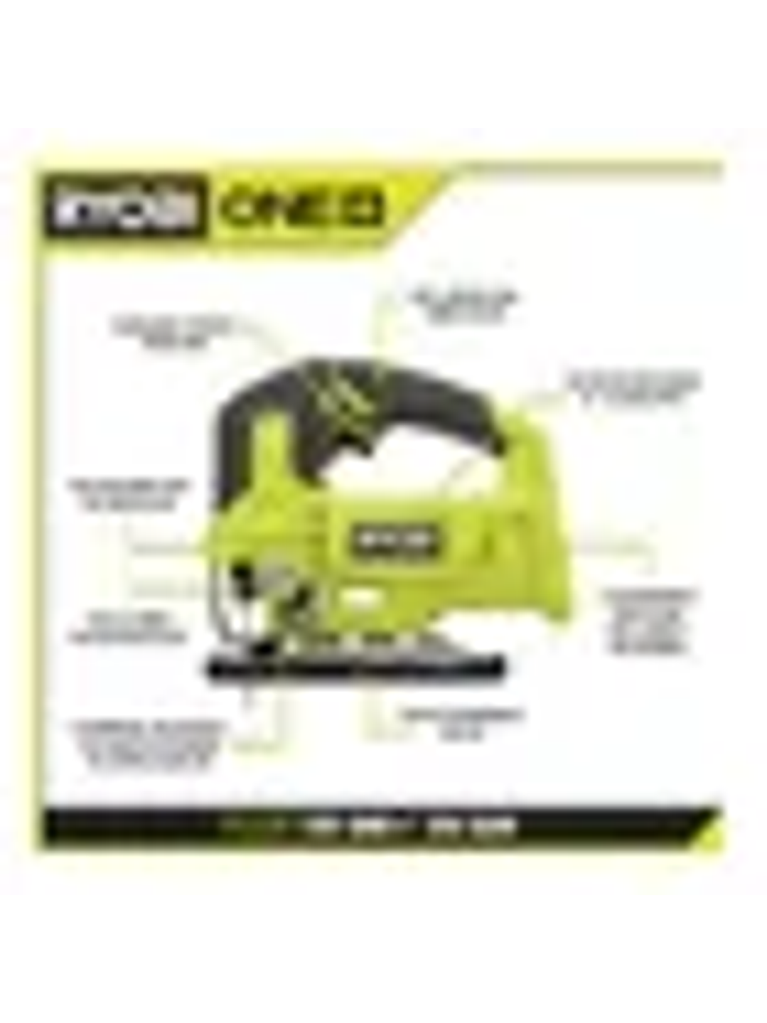 SIERRA CALADORA RYOBI PCL525 2