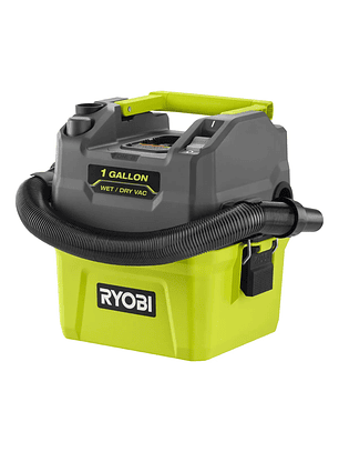 Aspiradora para trabajo en seco/humedo de 18v y 3,8 L Ryobi