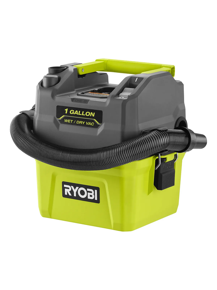 Aspiradora para trabajo en seco/humedo de 18v y 3,8 L Ryobi 1