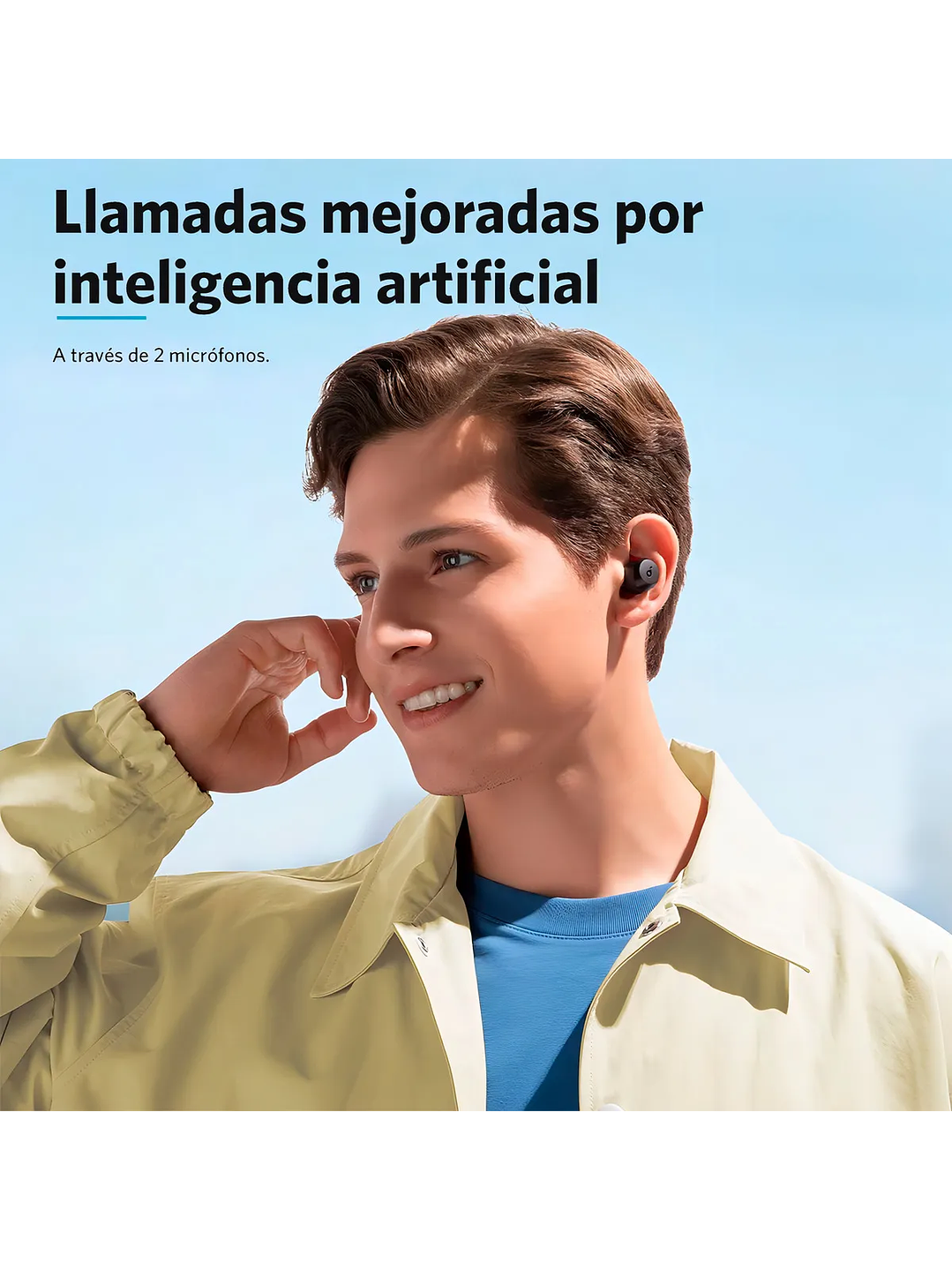 Audífonos Inalámbricos Soundcore Anker A25i 28hrs Ipx5 Negro Negro 5