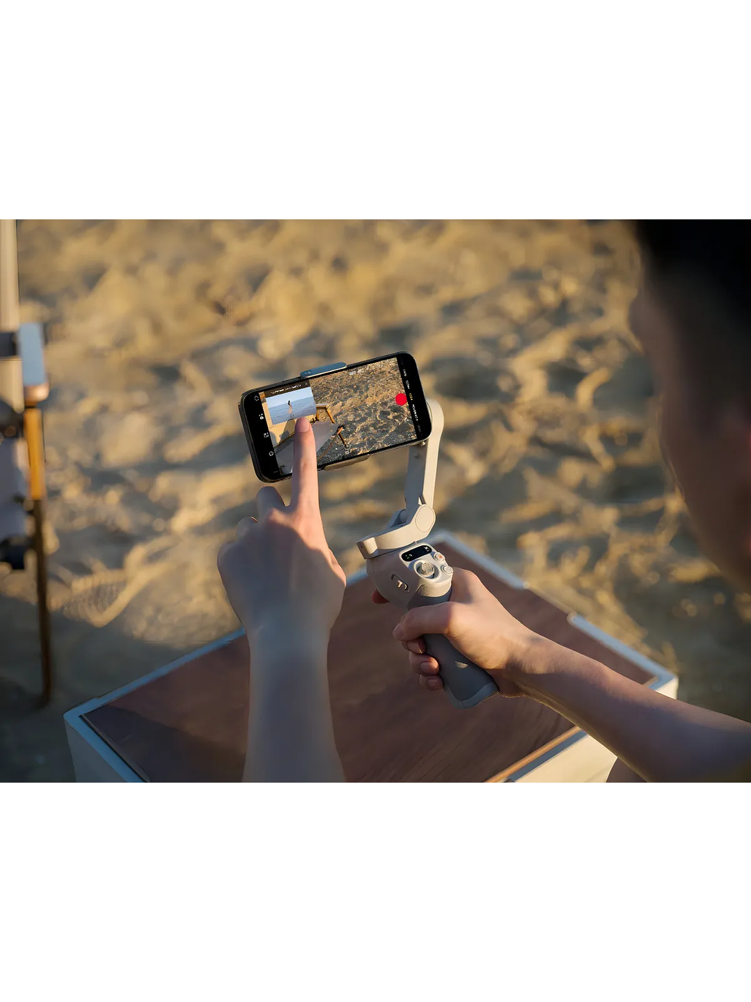 Estabilizador Dji Om Se Color Gris 1