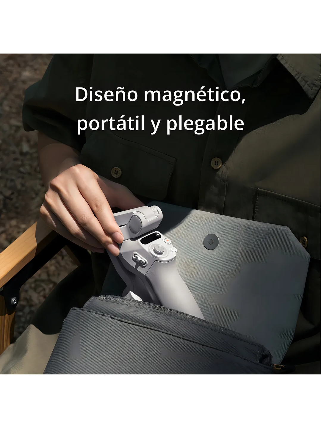 Estabilizador Dji Om Se Color Gris 3