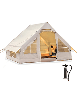 Carpa Inflable Wise Tiger 4 personas color oro arena