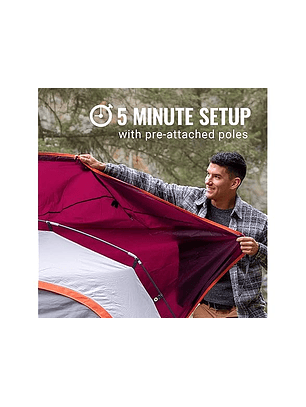 Carpa para 4 personas Coleman Skydome Tent