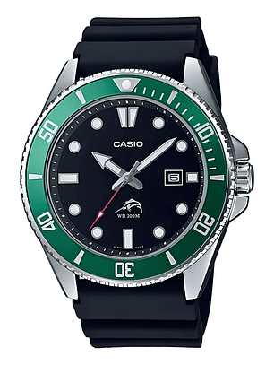 Reloj Casio Buceo Marlin Duro Verde Hulk Mdv-106b-1a3vcf