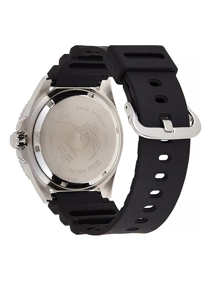 Reloj Casio Buceo Marlin Duro Verde Hulk Mdv-106b-1a3vcf 3