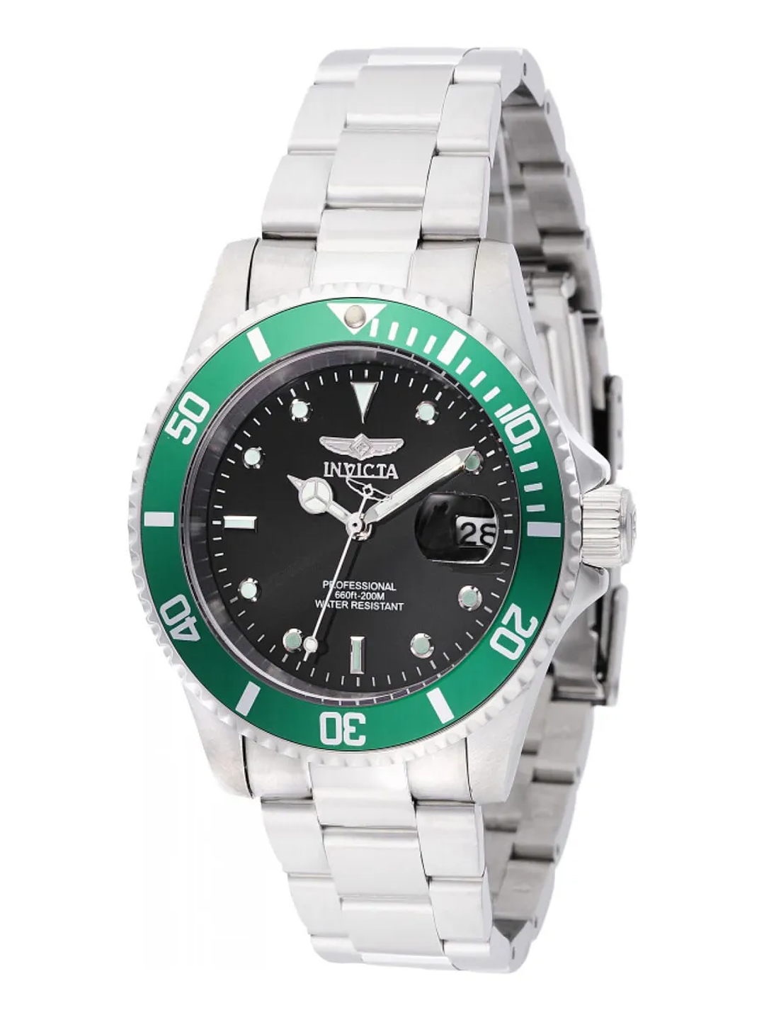 Reloj Invicta Pro Diver Hombre Acero Cuarzo 47353 Acero Verde 1