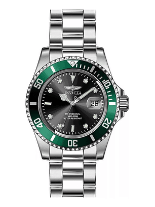 Reloj Invicta Pro Diver Hombre Acero Cuarzo 47353 Acero Verde