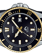 Reloj Casio Mdv-106g Bisel Negro/dorado,200mts  - Miniatura 2