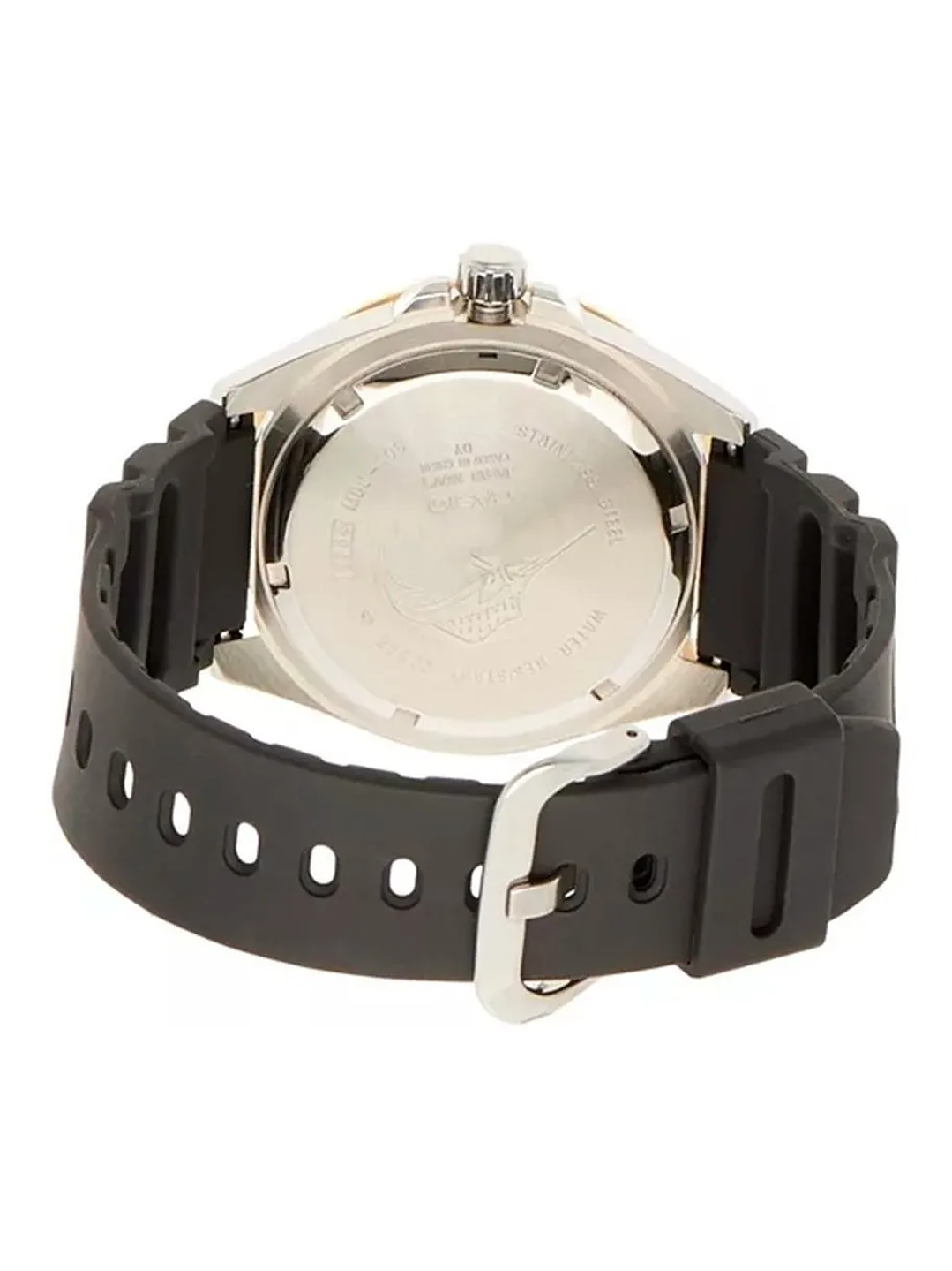 Reloj Casio Mdv-106g Bisel Negro/dorado,200mts  3