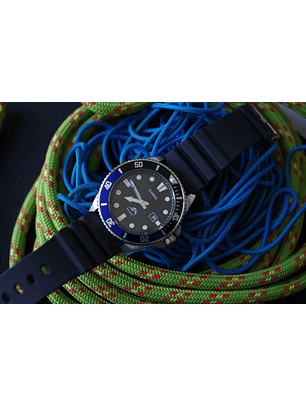 Reloj Casio Marlin Negro/azul, 200 mts