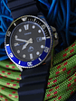 Reloj Casio Marlin Negro/azul, 200 mts - Miniatura 3