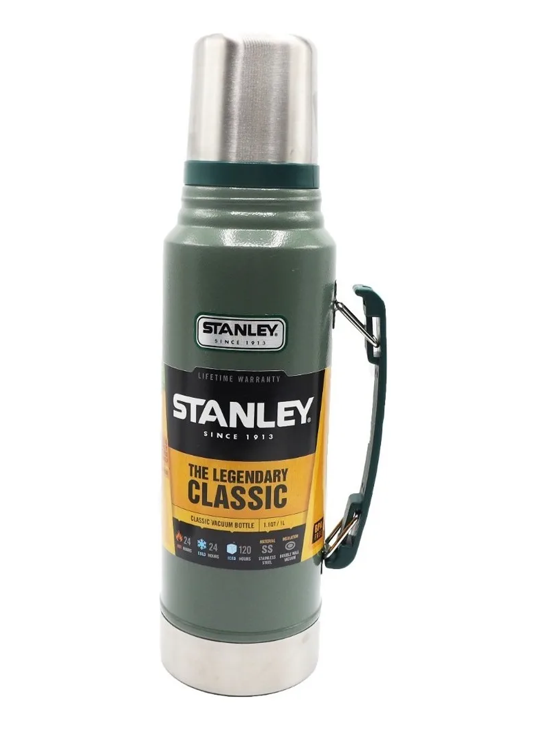 Termo Stanley Classic 1LT Green (con detalles) OUTLET 1