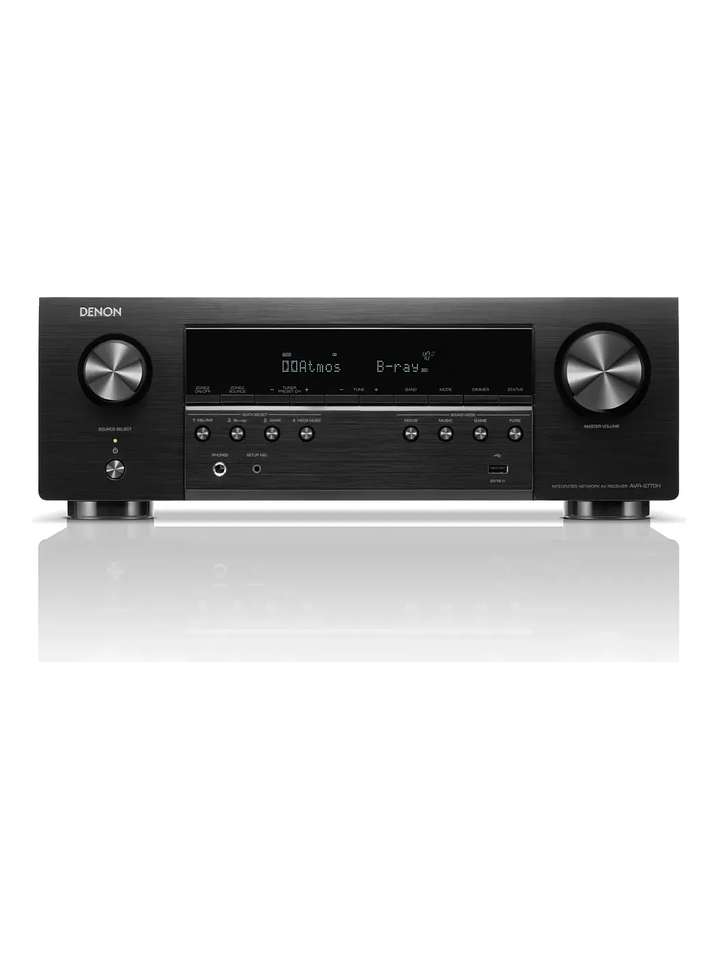 Denon Avr-s770h Receiver 7.2 Canales 8k Dolby Atmos Heos 4