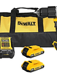 Taladro Percutor Dewalt Dcd806 20v Xr  + 2 Bat 2ah + Cargador+ Bolso Chile - Miniatura 1