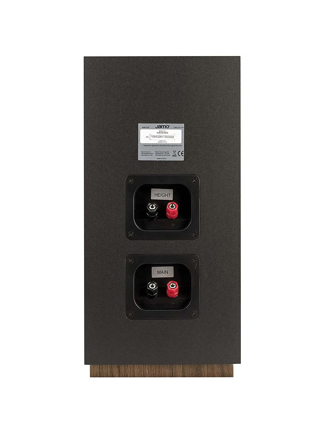 Jamo S803 Parlantes NEGRO Monitor x 2 unidades Home Theater HiFi Alta Fidelidad Pack Chile 3