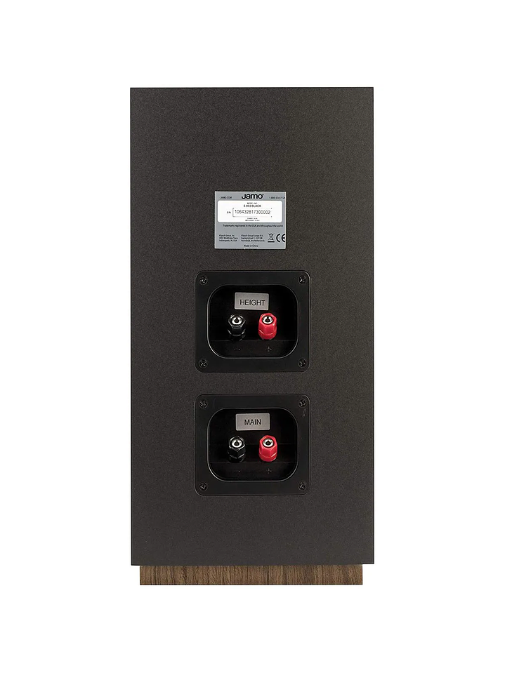 Jamo S803 Parlantes NEGRO Monitor x 2 unidades Home Theater HiFi Alta Fidelidad Pack Chile 3