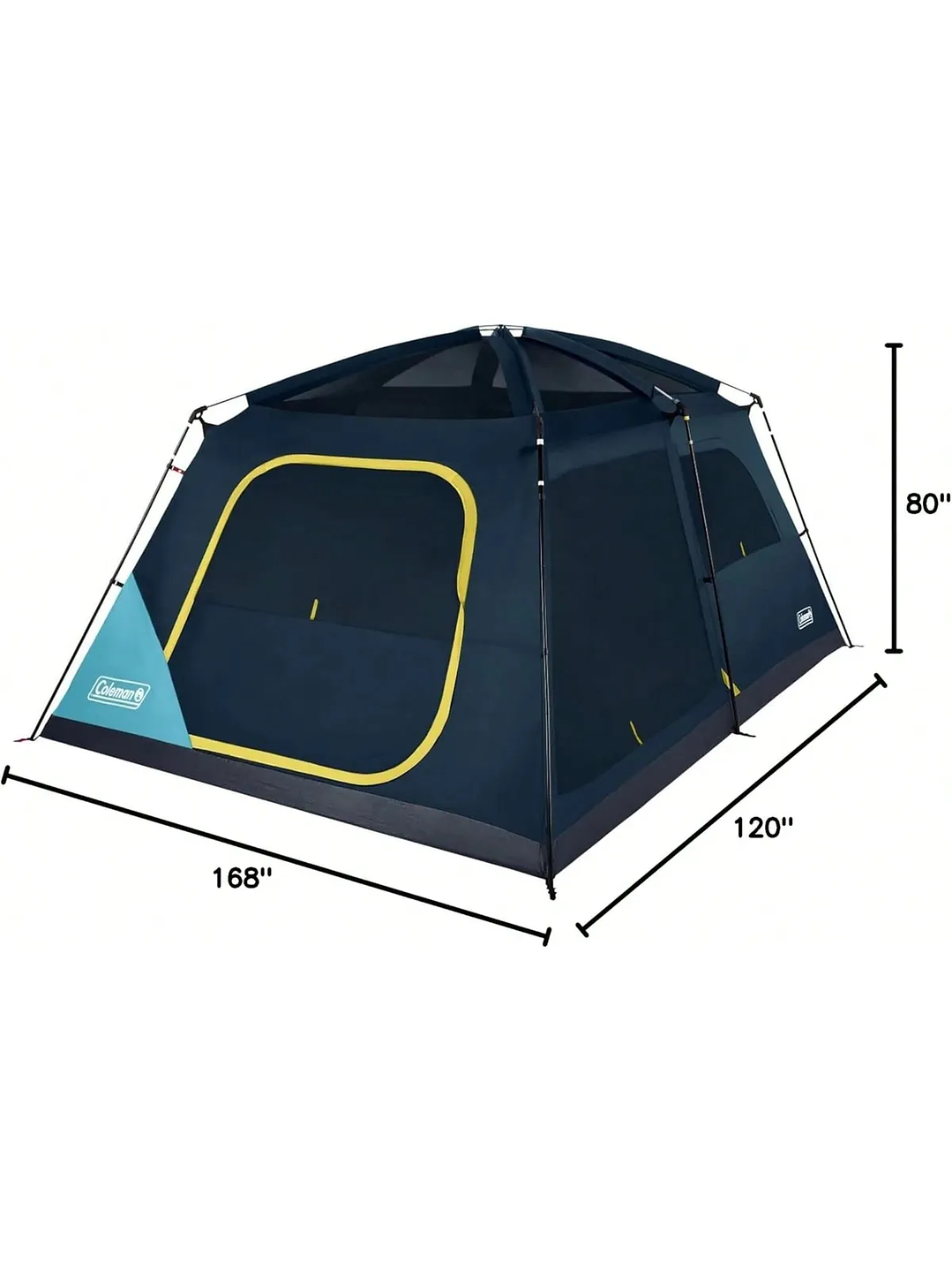 Carpa Coleman Skylodge para 10 personas instalacion fast pitch con postes y nucleo preensamblados 4