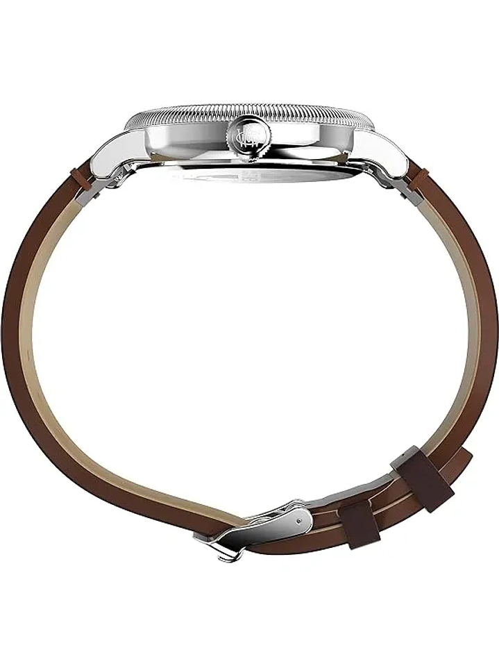 Reloj Timex Hombre The Waterbury Análogo Correa Café TX TW2W20400 Chile 2
