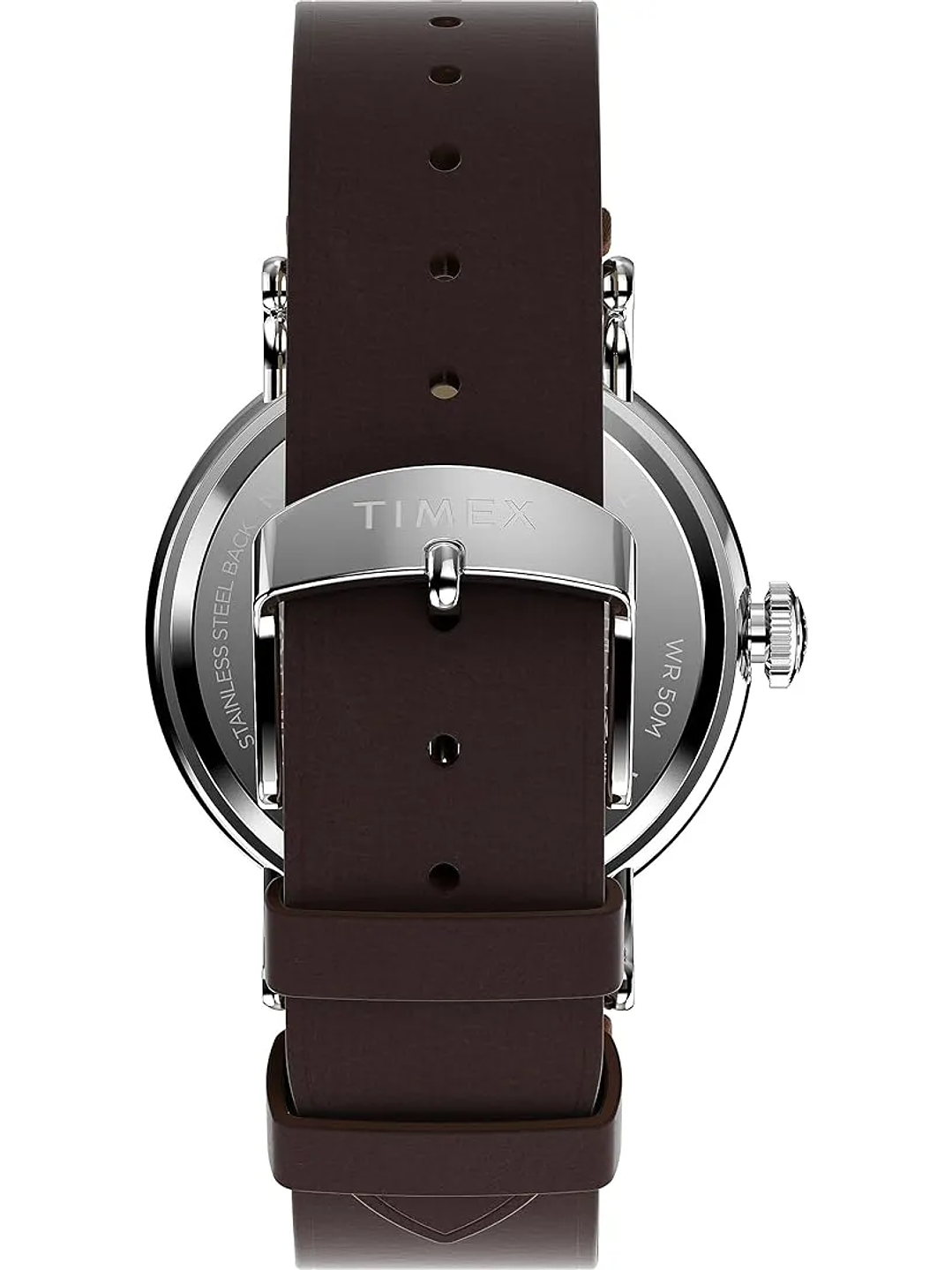 Reloj Timex Hombre The Waterbury Análogo Correa Café TX TW2W20400 Chile 3