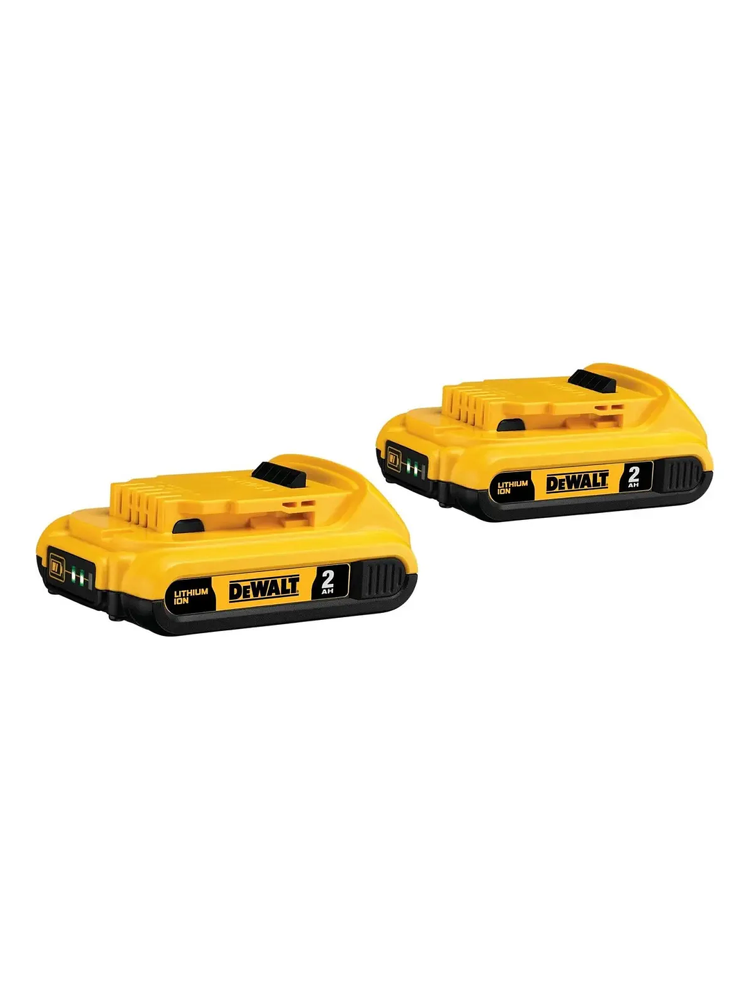 Kit 2 Baterías Dewalt 2ah Dcb203+ Cargador Dcb107+ Bolso Chile 1