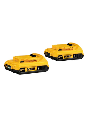 Kit 2 Baterías Dewalt 2ah Dcb203+ Cargador Dcb107+ Bolso Chile