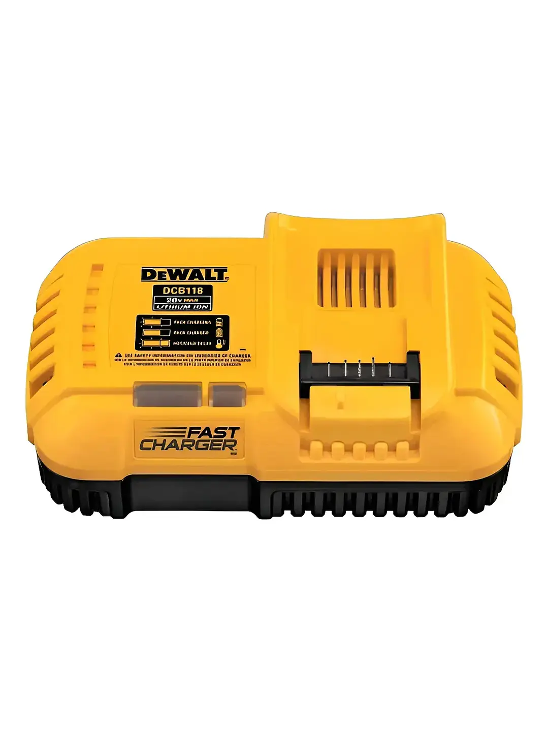 Kit 2 Baterías Dewalt 2ah DCB203+Cargador Carga Rápida Dcb118+Bolso Chile 1