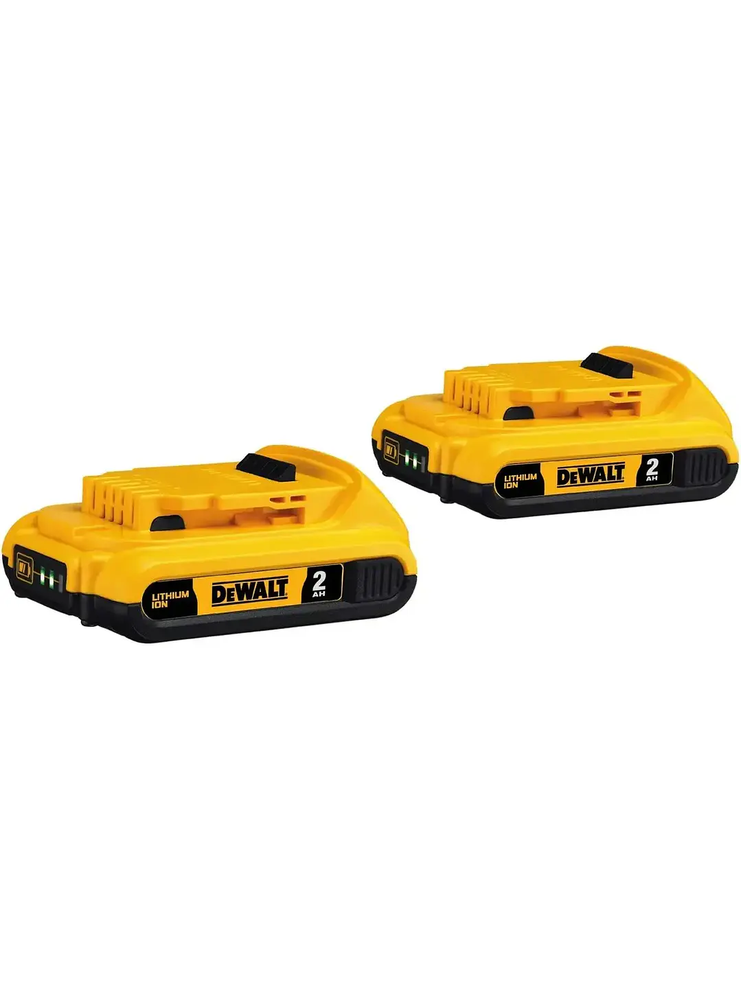 Kit 2 Baterías Dewalt 2ah DCB203+Cargador Carga Rápida Dcb118+Bolso Chile 4