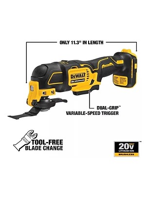 Multiherramienta Oscilante Inalámbrica Dewalt Dcs354 Chile