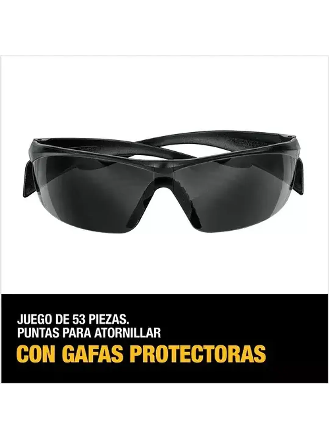 Set Dewalt Dt71550-qz 53pc P-atornillar +lentes Oscuros 2