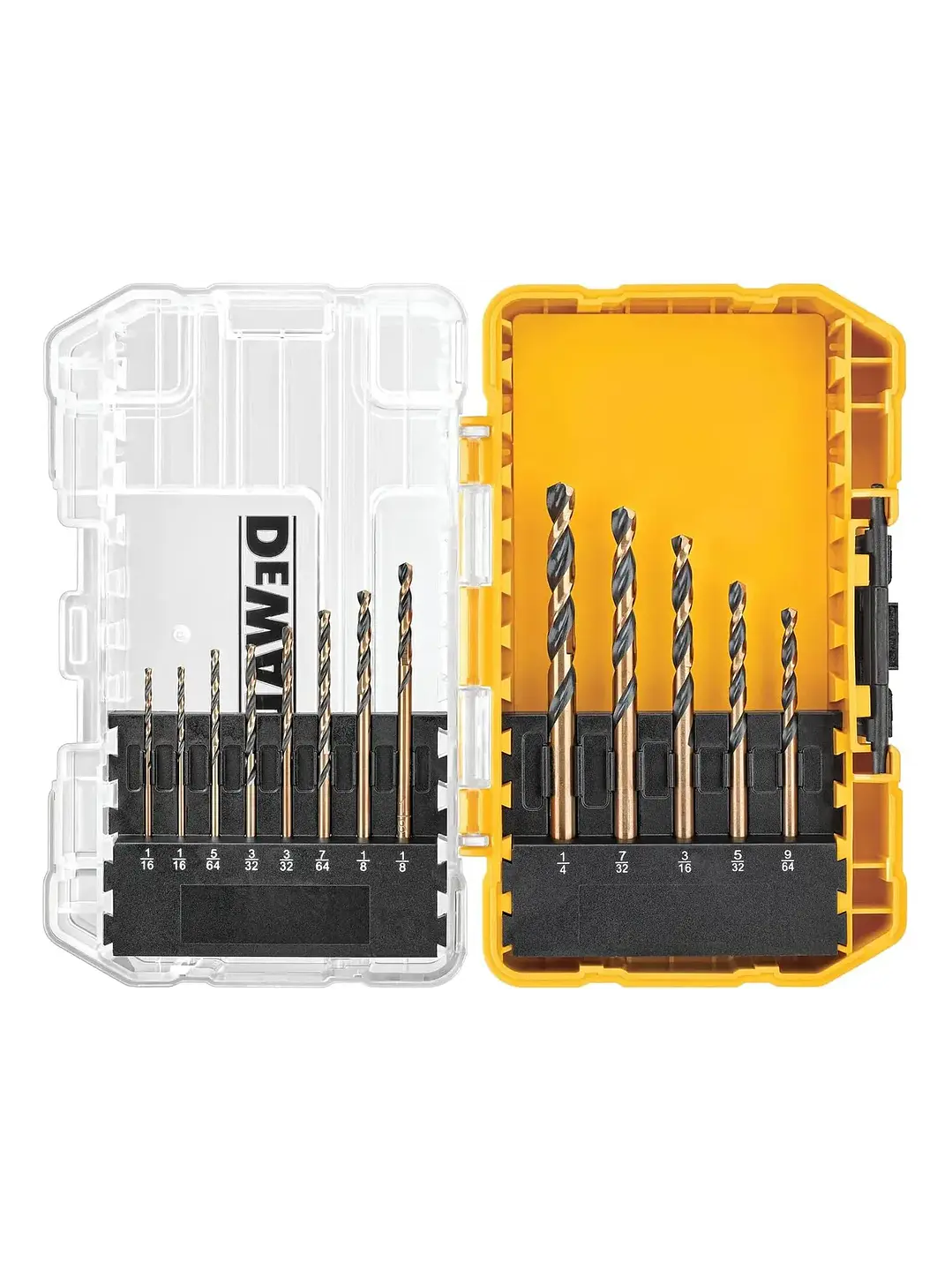 Juego de brocas de óxido negro DEWALT Black&Gold 13 pc. Chile 1