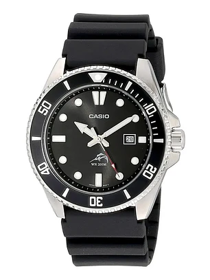 Reloj Casio Marlin Duro Mdv-106 Hombre Resina Negro, 200 mts Chile