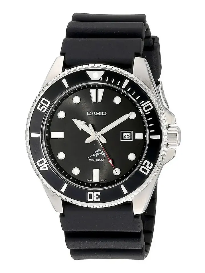 Reloj Casio Marlin Duro Mdv-106 Hombre Resina Negro, 200 mts Chile 1