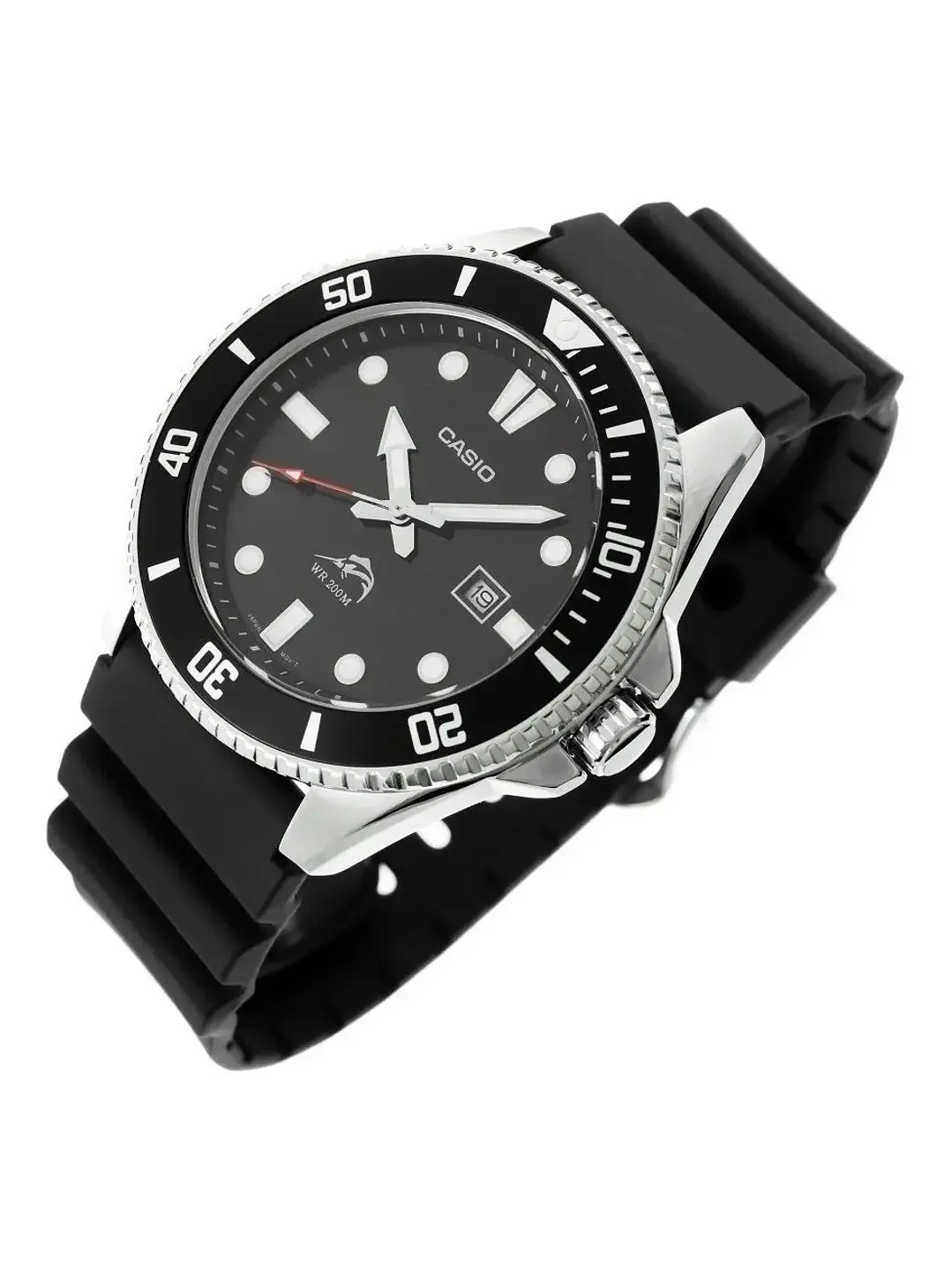 Reloj Casio Marlin Duro Mdv-106 Hombre Resina Negro, 200 mts Chile 2