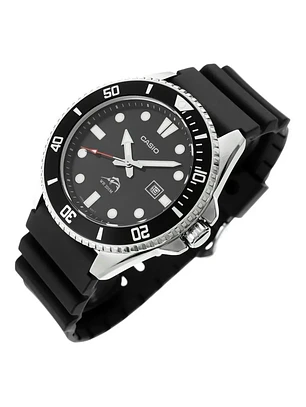 Reloj Casio Marlin Duro Mdv-106 Hombre Resina Negro, 200 mts Chile