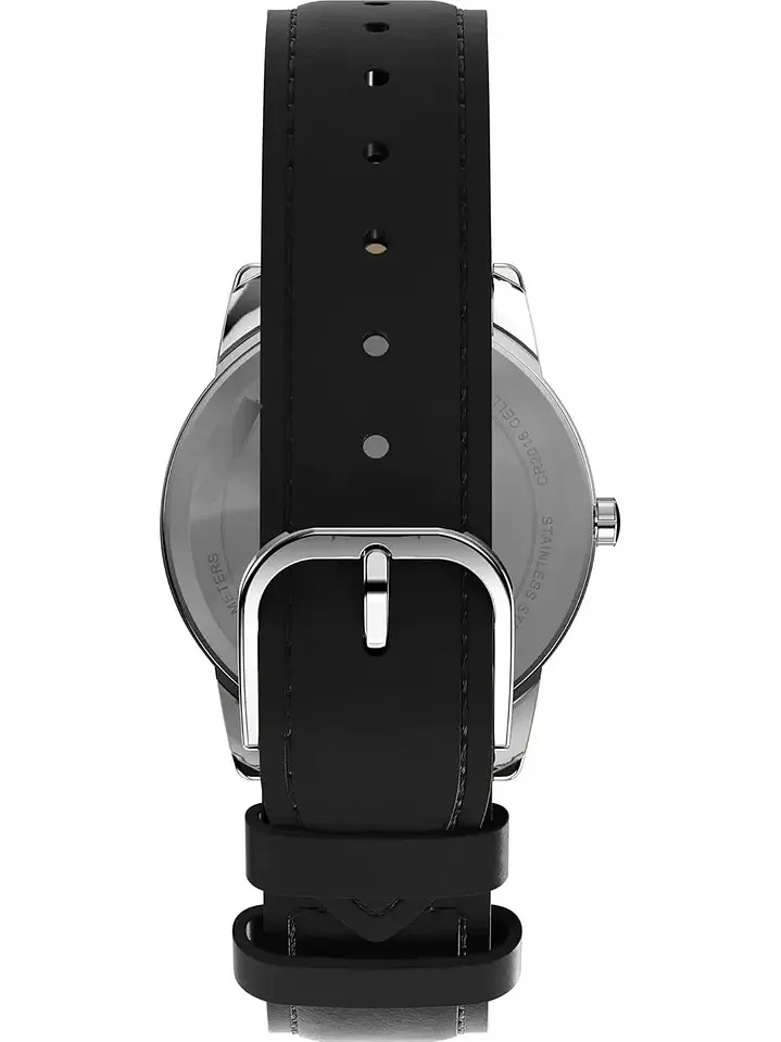 Reloj Timex Hombre Easy Reader Tw2w840009j 35mm Cuero Negro Chile 3