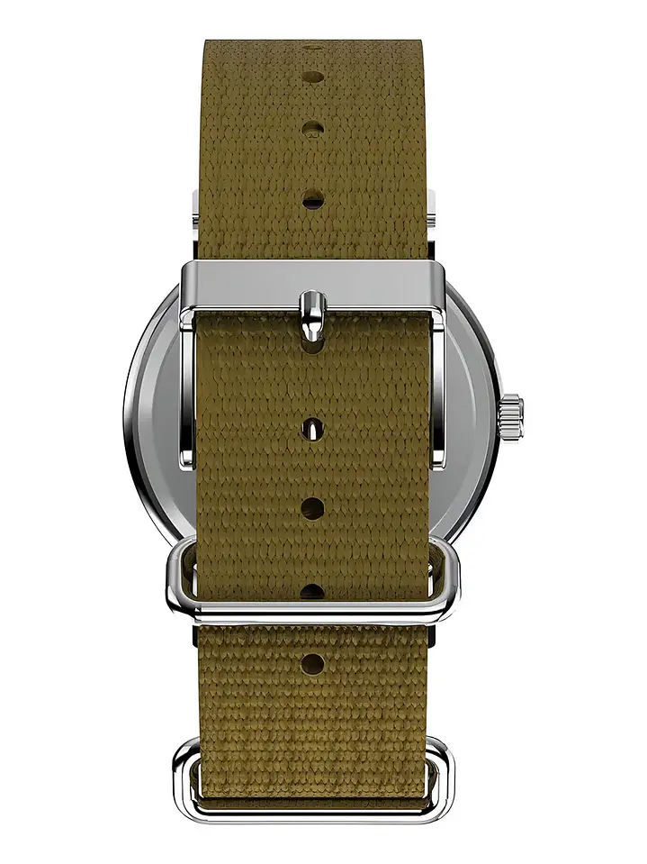 Reloj Hombre Timex Weekender 38 Mm Tw2v46200 Correa Verde Olivo Chile 4