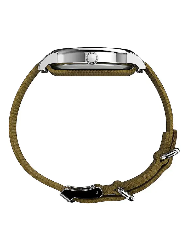 Reloj Hombre Timex Weekender 38 Mm Tw2v46200 Correa Verde Olivo Chile 5