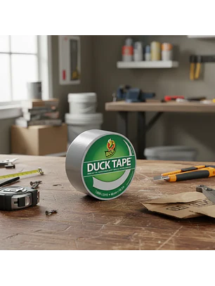 Cinta Gris para Ductos DUCK TAPE hecha en USA pack 3x 18,2mts Chile