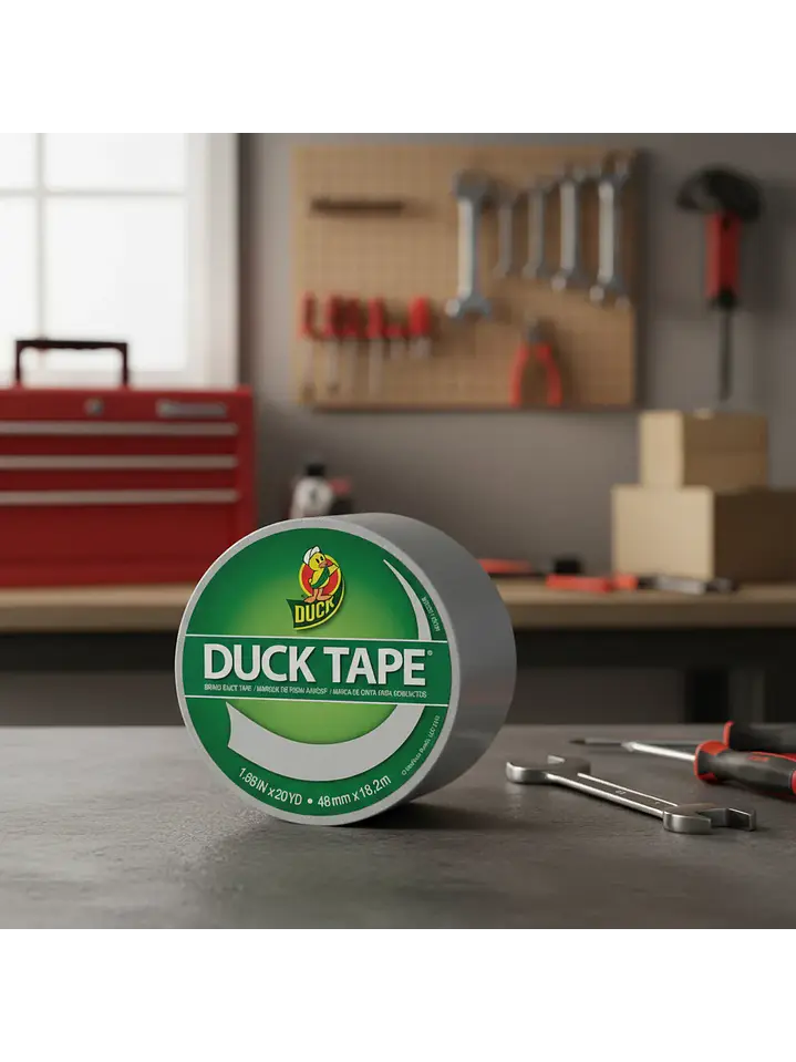 Cinta Gris para Ductos DUCK TAPE hecha en USA pack 3x 18,2mts Chile 3