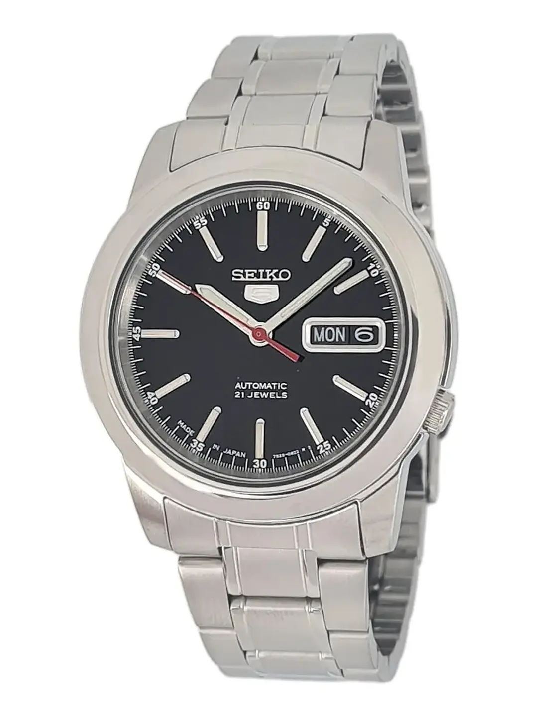 Reloj Hombre Seiko 5 Automatic SNKE53J1 - Plateado Negro Chile 1