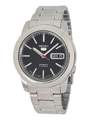Reloj Hombre Seiko 5 Automatic SNKE53J1 - Plateado Negro Chile