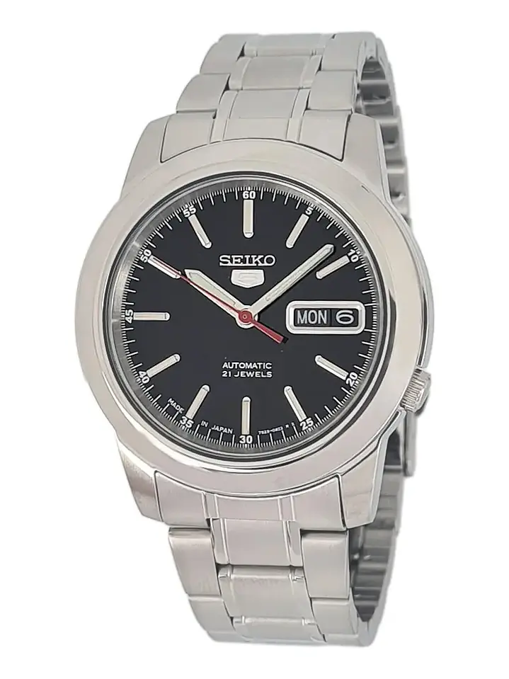 Reloj Hombre Seiko 5 Automatic SNKE53J1 - Plateado Negro Chile 1