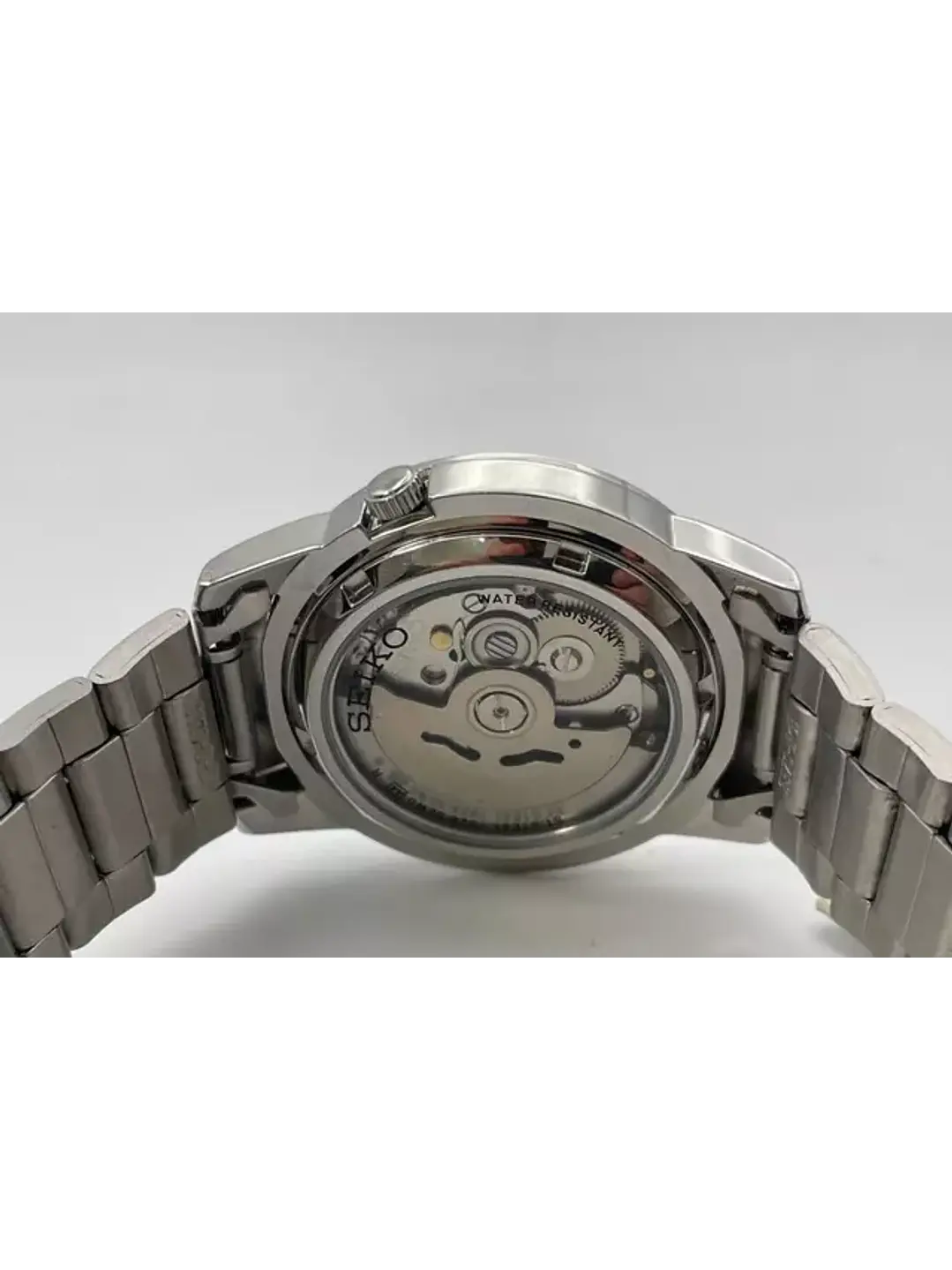 Reloj Hombre Seiko 5 Automatic SNKE53J1 - Plateado Negro Chile 2